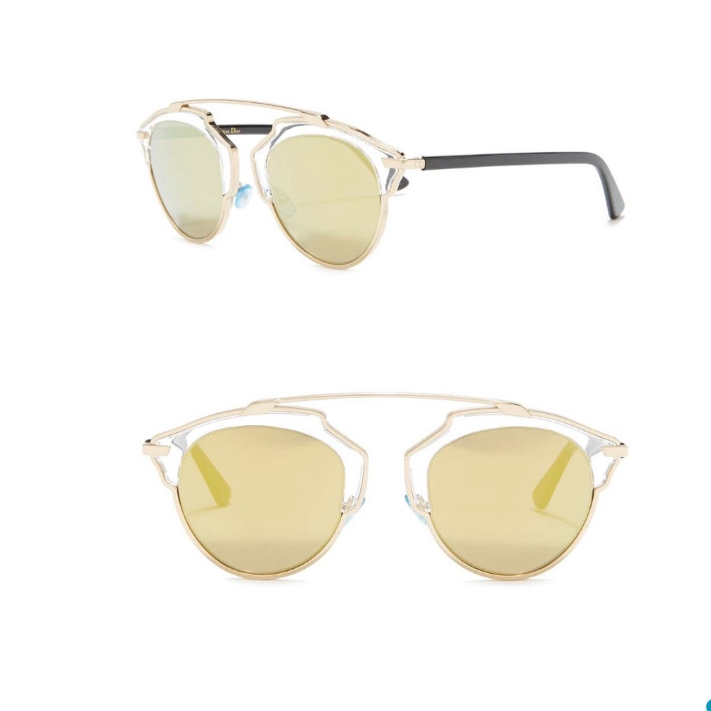 Nwt Dior So Real 48mm aviator Sunglasses